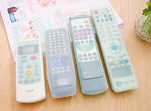 1PC Clear Silicone Video Home TV Air Condition Remote Controler Protector Case Cover Waterproof Dust Jacket Pouch Bags B041