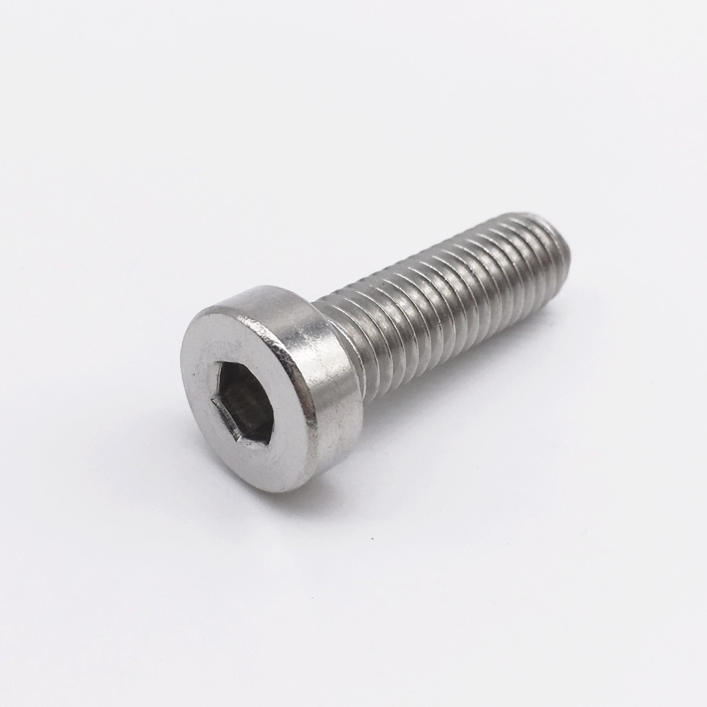 Buy M6 Screw Hex Socket Head Cap Screws Size M6x10 Low Profile Stainless Steel 