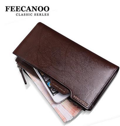 New listing business casual men's wallet/ multi-card bit long wallet /leather wallet