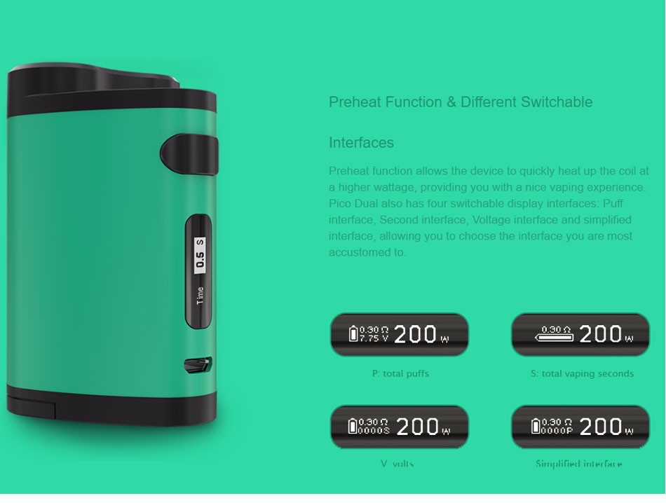 Mini Vaping Mod Libyan 3 MELO 100% Eleaf LYD Dinar Dual Box vs istick Last Libyan Kit TC with Atomizer 2ml Stop118 New discount 200W Dinar Pico 75W and 5 Mini Vaping Mod Libyan 5