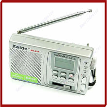On Sale! High Sensitivity Digital Portable FM MV SW 10 Band Radio Clock Drop Shipping
