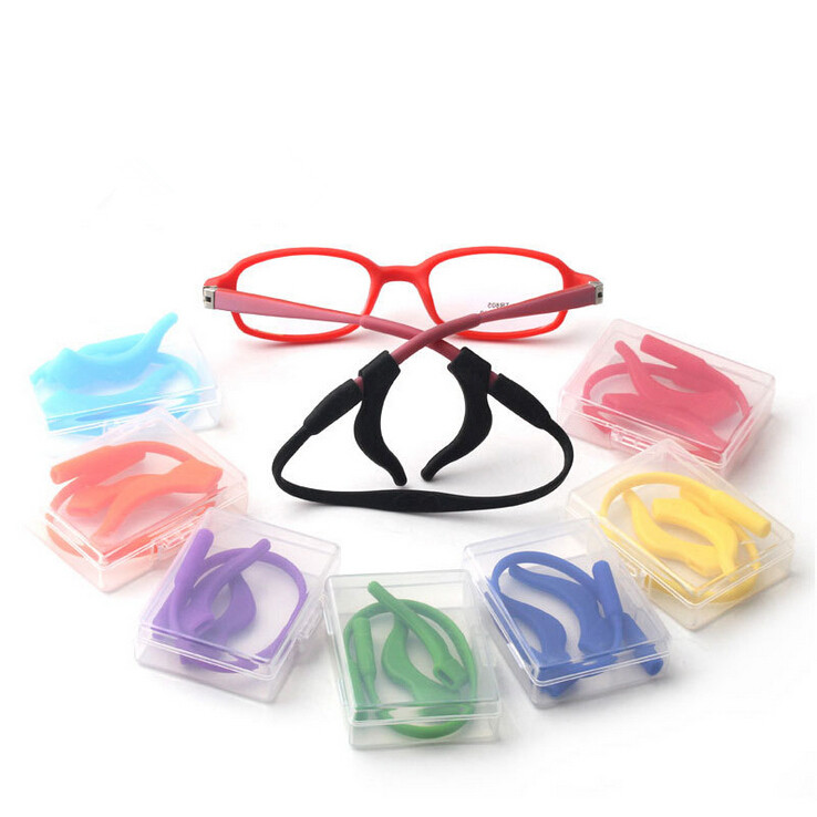 Kids Eyeglasses Cord, Silicone Head Band Strap Cord, Children Glasses