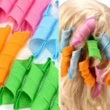 New Fashion 2016 18pcs set Convenient DIY Magic Circle Hair Styling Rollers Curlers Leverag perm BO