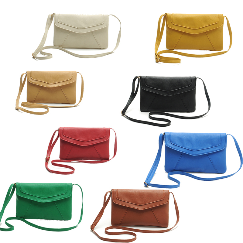 JECKSION crossbody bag Vintage Womens Handbags Envelope Bags Cross Body Shoulder Bags Satchel Artificial Leather Handbags