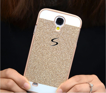 Luxury Bling Glitter Skin Glam Case For Samsung Galaxy S5 S4 S3 Plastic Back Cover celular