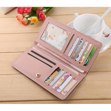 BS S Discount Sweet Umbrella Ladies Wallet Long Purse 12 Cards Holder Protector Wholesale Promotion