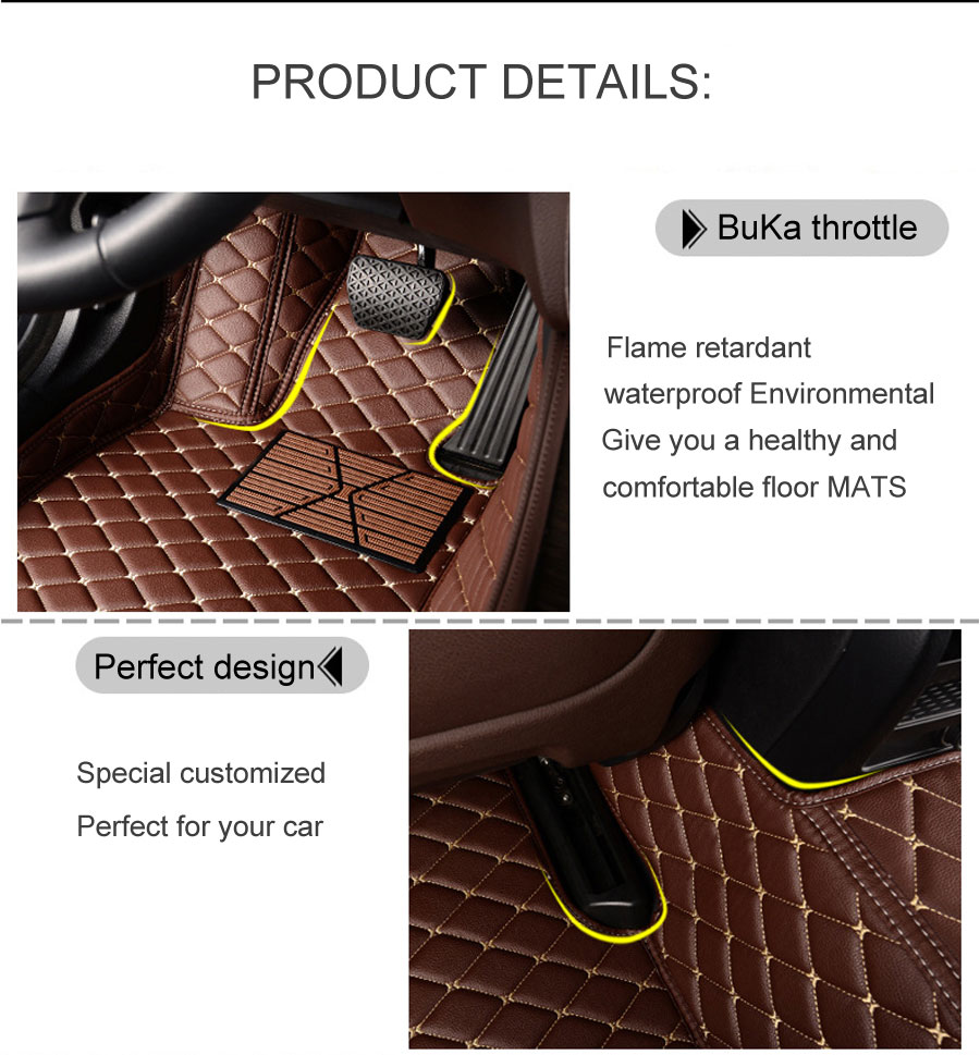 Custom Car Floor Mats for BMW F10 F11 F15 F16 F20 F25 F30 E60 E70 E90
