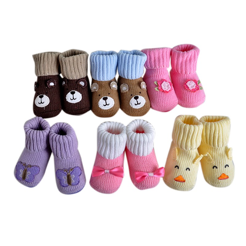 2016 Winter New Baby Shoes Girls Warm Baby Girls Comfort Toddler Girl Shoes Infant Girl Winter Woolen Boots Baby First Walkers (3)