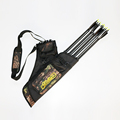 14 50CM Three Tubes Camo Archery Quiver Bag Shoulder Or Waist Carry Hunting Bow Arrow Bags