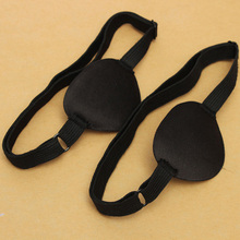 New Arrival Simple Design Medical Use Concave Eye Patch Foam Groove Washable Eyeshades Adjustable Strap Health