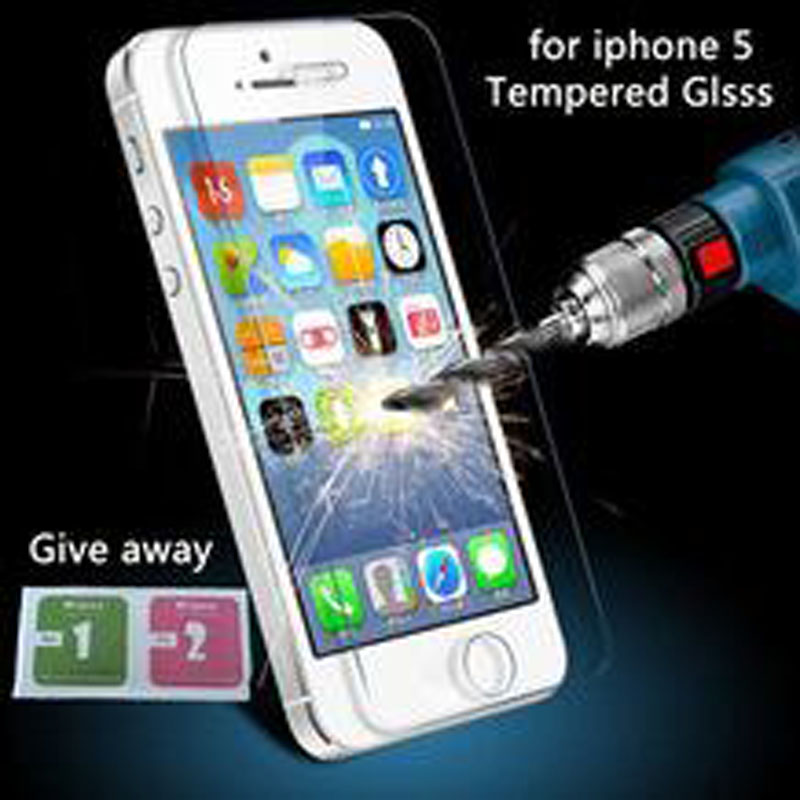 protective glass for iphone5s glass screen protector 0 26 mm for iphone 5 Tempered Glass for