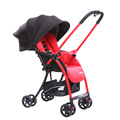 High Quality Large Capacity Baby Stroller High Landscape Aluminum Baby Car Portable Folding Prams Pushchairs 0