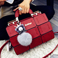 suture Boston bag inclined shoulder ladies hand bag women PU leather handbag sac 2016 woman bags