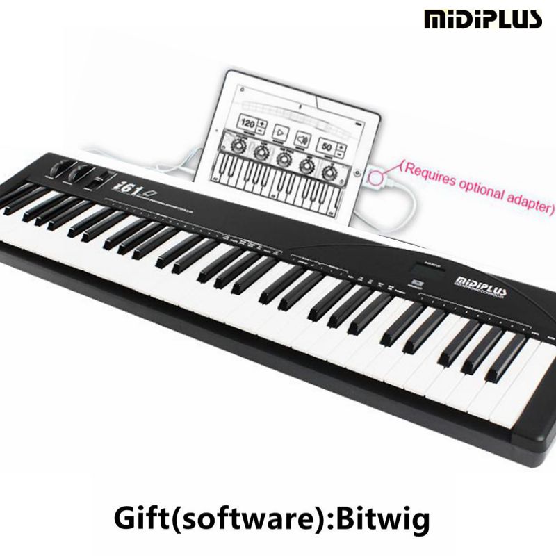 midiplus 61 key midi keyboard