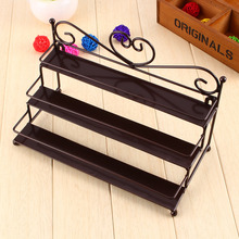 3 Tier Metal Heart Nail Polish Display Wall Rack