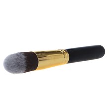 Free Shipping Hot Sale Tapered Cosmetic Brush Face Makeup Blusher Powder Foundation Tool Black GUB 