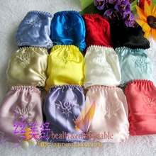 100% Silk panties female pure silk trigonometric panties low-waist lingerie care free shipping