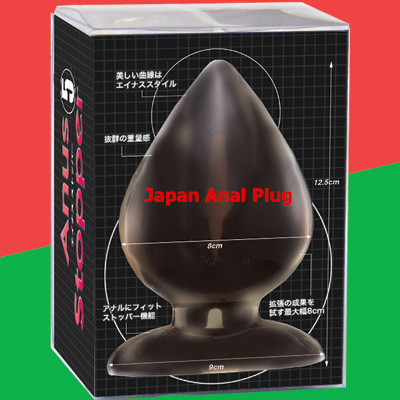 Japan brand huge Anal plug,Prostate massage,gay sexy toys,big butt plug sex product for women and man sexshop 8cm Diameter