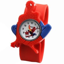 Cute Cartoon Watch Beautiful Candy Color Wristwatch Cool Plastic PVC Pops Table Kids Watches Best Style