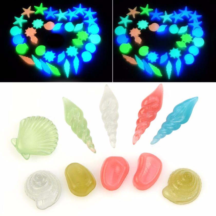 Por Decorations For Aquarium 3pcs Lot Glow In Dark Artificial Aquarium Pet Lionfish Ornament Fish Tank Decor Ramdon