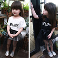 2016 Brand Summer Style Girls Clothing Sets Short Deess Sets Baby Girl Dress Set for 2