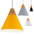 Free shipping Home Dining Room Pendant Lamps Modern Colorful Restaurant Coffee Bedroom Pendant Lights Iron Real