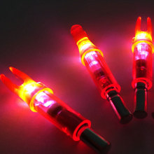 Luminous Red Color LED Lighted Arrow Nock for DIY Carbon Express Arrows Shooting