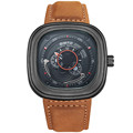 Genuine leather belt retro business men watch GIMTO brand creative personal waterproof fashion quartz wristwatches