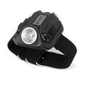 XPE LED 1000LM Display Rechargeable Wrist Watch Flashlight Torch Waterproof
