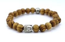 Fashion 8mm wooden bead colors Tibetan Buddha head wood bracelet,  new gift products for men and women