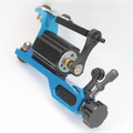 Professional high quality tattoo kits color black gun rotary tattoo machine clip cord foot pedal needle