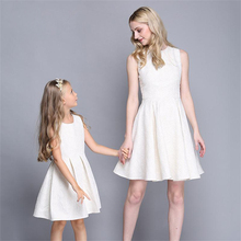 High-grade mother & kids clothing Mother Daughter Dresses women girl dresses Mother And Daughter Clothes Family Matching Outfits