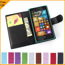 Luxury Wallet Leather Flip Case Cover For Nokia Microsoft Lumia 532 Dual SIM Cell Phone Case Back Cover With Card Holder Stand