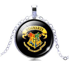 Harry Potter pendant necklace art picture glass cabochon vintage necklace statement necklace jewelry fashion women 2015