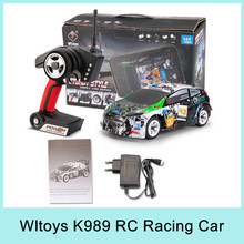 Wltoys WL K989 Super RC Racing Car 4WD 2.4GHz Drift Remote Control Toys 1:28 High Speed 30km/h Electronic Off-road HOT VS A989