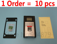 10 pcs/Lot Biometric Fingerprint Access Control Fingerprint+EM ID Card +TCP/IP + Software Controller