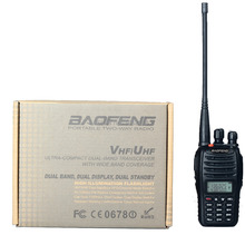 Cheap Walkie Talkie baofeng UV b5 Dual Band Two Way Radio 5W 128CH UHF VHF FM VOX Pofung UV-b5 ham radio Dual Display for car