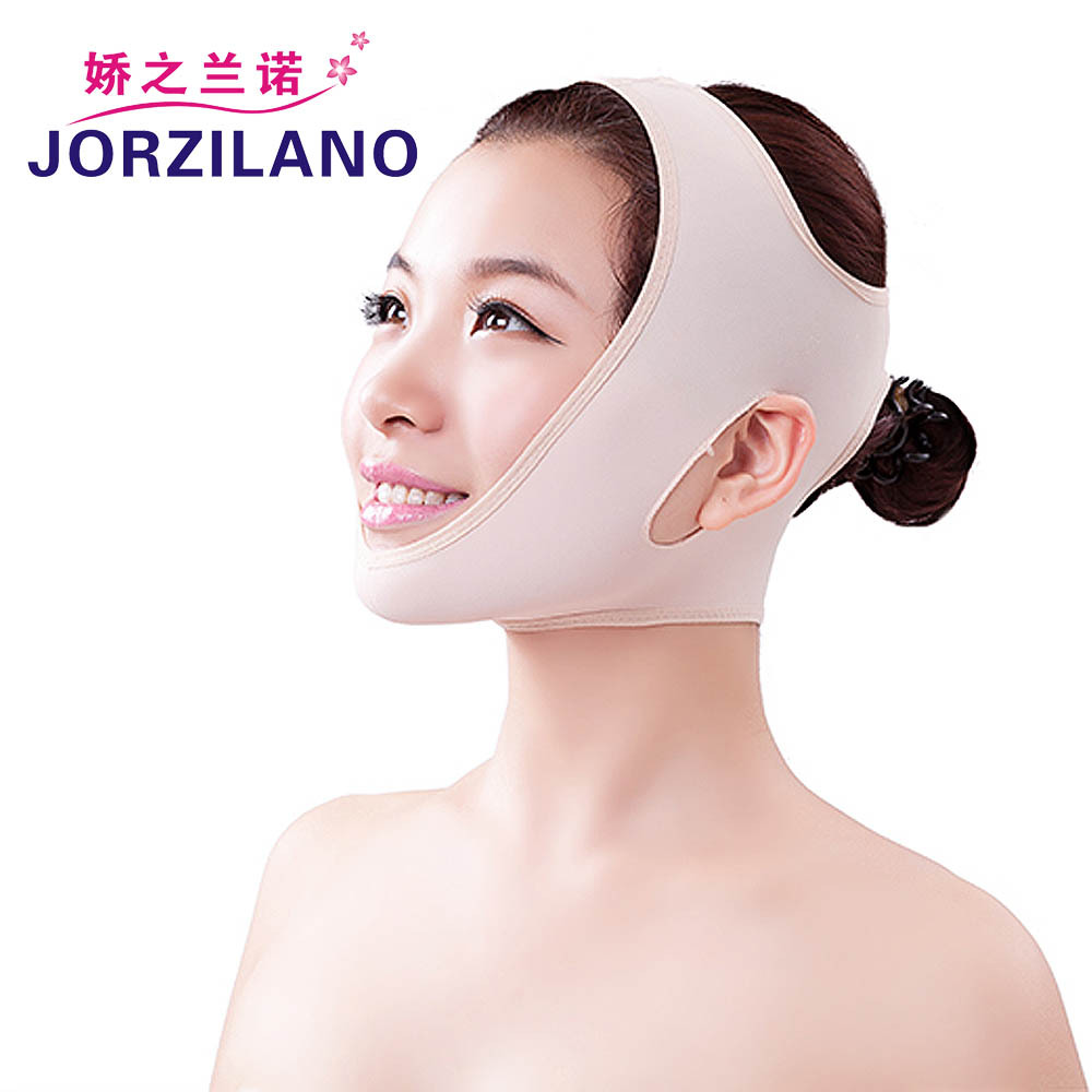 JORZILANO 2015 ultra thin breathable potent Thin Face Masks Health Care Slimming Facial Skin Care Double