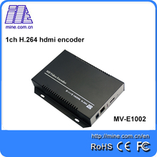 MINE MV-E1002 H.264 1080p HTTP,UTP,RTSP,RTMP,ONVIF HD video encoder for IPTV streaming broadcasting encoder