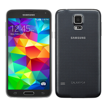 Original Samsung Galaxy S5 Cell Phones Snapdragon 801 Quad Core Android 4 4 Unlocked Waterproof 16MP