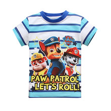 2016 Summer Style Fashion Cartoon cotton Children T Shirts For Kids baby boys girls Casual Short Sleeve Children tops clothing
