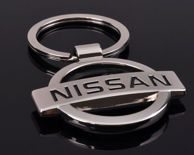 ONE PC Hot Sale Car Logo Keychain Llaveros Chaveiro for Nissan Key Chain Keychain Keyring Key Ring Promotional Key Gift