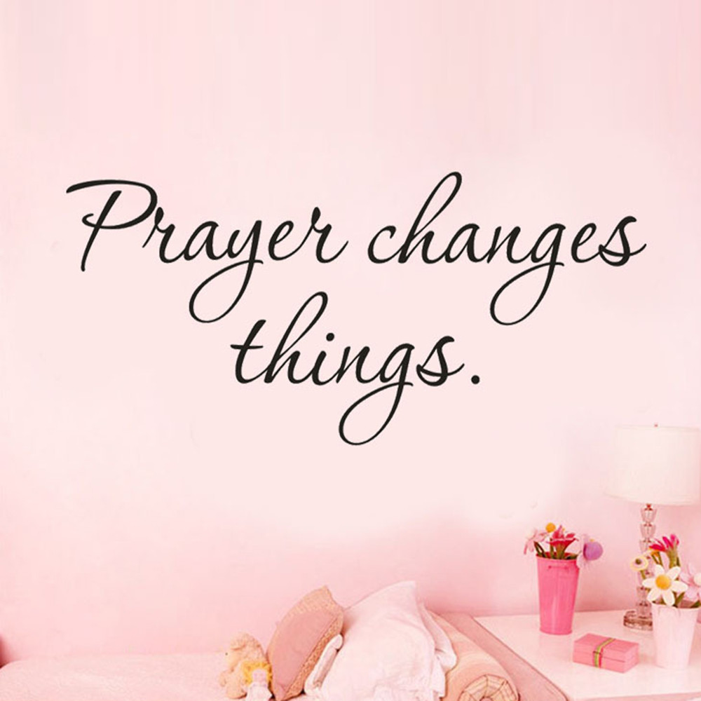 prayer changes things