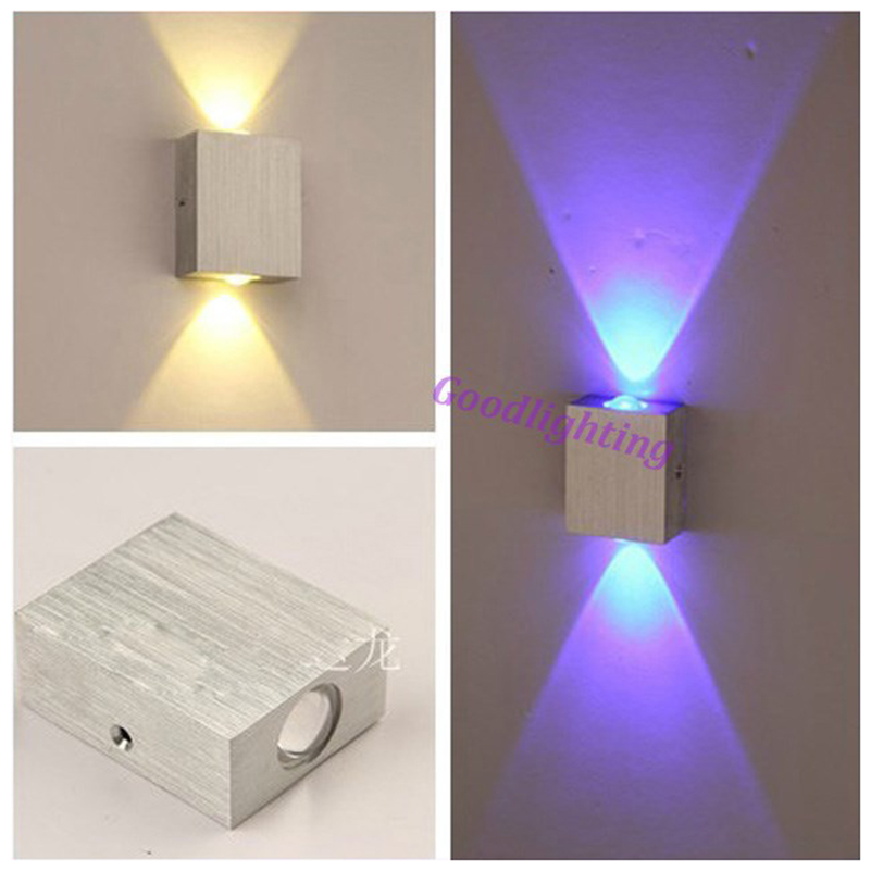 Modern 2W led wall light AC85-265V high quality restroom bathroom bedroom reading wall lamp decoration light