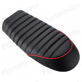 motorcycle Custom Black Vintage Cafe Racer Seat Saddle for Honda CG125 CB100 CB175 CB200 CB350 CB400
