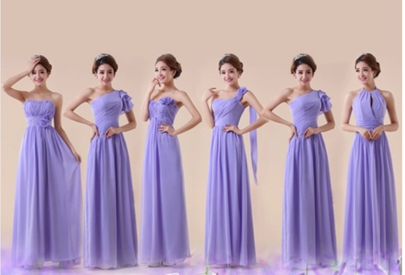 Light Purple Bridesmaid Dresses