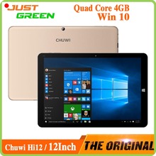 100 Original 12 Inch 2160 1440 Chuwi HI12 Win10 Tablet PC In tel Trail T3 Z8300