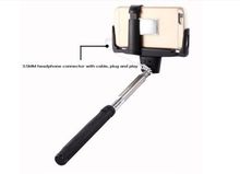 Bluetooth Selfie stick Handheld Monopod with Smartphone Adjustable Remote Wireless for iPhone Samsung  IOS  Android-Black