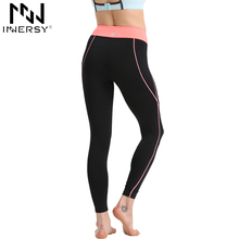 Innersy Fitness Women Running Tights Sports Elastic Pants for Fitness Gym Women Sport Trousers Running Pants Jzh83
