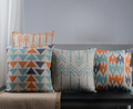 Simple and stylish arrow pattern Decorative Throw Pillows Cotton Linen Sofa Cushion Cover 45CM 45CM Cushion